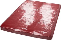 Sex Erotiek Lak Laken Extra Lang 200 x 230 cm - Rood Lak Laken Volledig waterproof — thumbnail 2