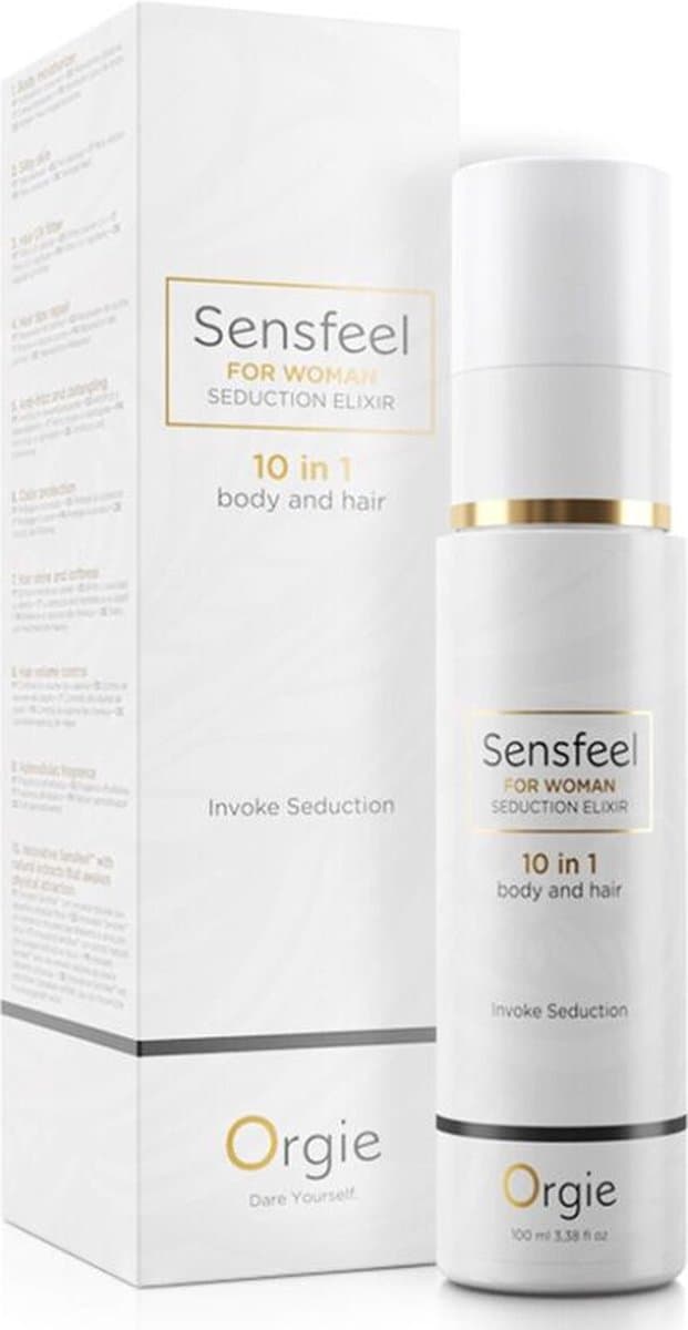 Orgie - Sensfeel for Woman Feromoon Seduction Elixer 10 in 1 100 ml — afbeelding 1