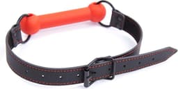 Banoch - mondknevel recht siliconen - rood bit gag - bdsm — thumbnail 9