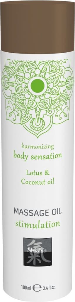 Stimulation Massage Olie - Lotus & Kokos — thumbnail 4