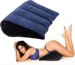 Seks kussen - Inclusief Pomp - Opblaasbaar - Seksmeubel - Voor vrouwen & mannen - Intensere seks standjes - Discreet verpakt - — thumbnail 1