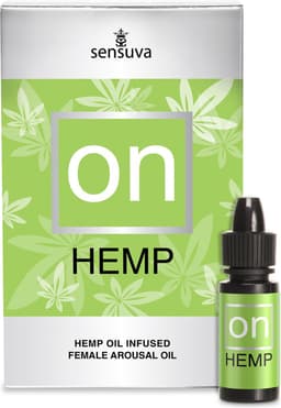 Sensuva - ON Arousal Oil voor Haar Hennep Olie Infused 5 ml — thumbnail 1