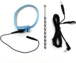 Rimba Electro Sex - Geribbelde Dilator En Elastische Penis Strap — thumbnail 3