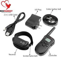 BDSM Halsband Elektrisch - Schok - Verstelbaar - Stroom - Afstandsbediening — thumbnail 2