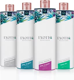 Exotiq - Nuru Gel - Massage Olie voor een Ontspannende Massage - Perfect voor Body to Body Massages - Eenvoudig af te Spoelen - 500 ml - Aqua — thumbnail 6