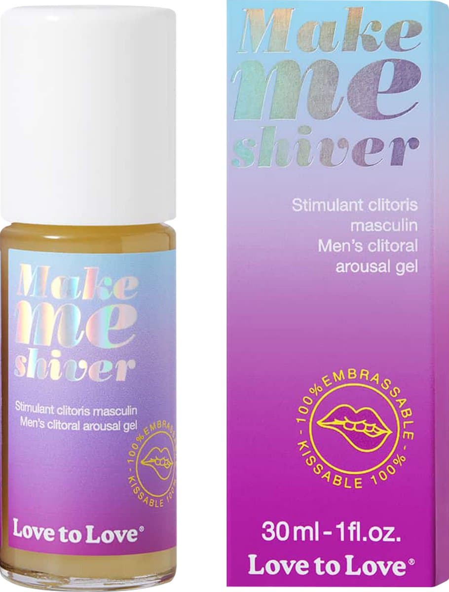 Love to Love - Make Me Shiver - Clitoris stimulerende gel voor mannen - 30ml — afbeelding 1