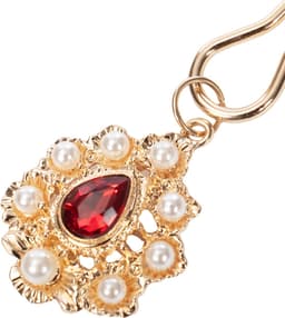 Rimba - Tepelklemmen met Strass Hanger - Goud — thumbnail 3