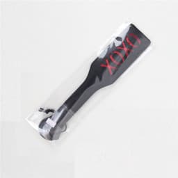 Zeloria PU Leren Paddle met “XOXO” – Zwarte Spanking Paddle met Polsband – BDSM Accessoire voor Volwassenen — thumbnail 3