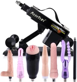 Auxfun® Basic Sexmachine Pakket Rémy Voor hem en haar! — thumbnail 9