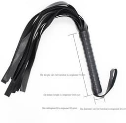 Sex Toys voor Koppels - 8 Delen Set - SM Pakket - Bondage - Vastbinden - Kit - Startset - Handboeien - Zwart BDSM — thumbnail 2