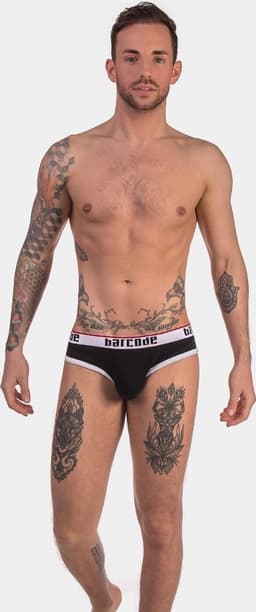 Barcode Berlin Maxime Backless Brief Black - MAAT M - Erotisch Heren Ondergoed - Slip voor Man - Sexy mannen Slip — thumbnail 5