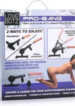 Lovebotz Pro-Bang Sex Machine Met Remote Control — thumbnail 17