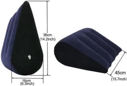 New Age Devi - Ontdek Het Ultieme Genot met dit Sex Kussen - Sex Kussen - Triangle - Sex Meubel - Sex Pillow - Seksspeeltjes voor Koppel - Opblaasbaar Seks Kussen - Voor Mannen — thumbnail 2