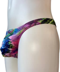 LekkerStout Heren String - Tie-Dye - Multicolor - Sexy Herenondergoed | L | ( LS247 ) — thumbnail 4
