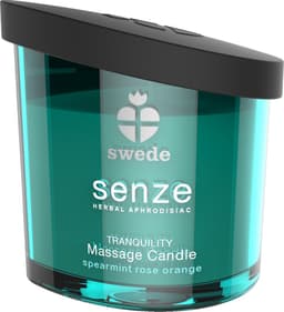 Swede Massagekaars Tranquility - Spearmint Rose Orange (Groot/XL 150ml) — thumbnail 2
