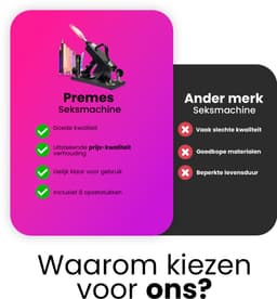 Premes - Sex Machine Pakket - Met 8 Opzetstukken - Inclusief Dildo's + Pocket Pussy - Seksspeeltjes Voor Mannen - Vrouwen - Neukmachine - Sexmachine - Man - Vrouw - Fuck Machine - Pocketpussy - Dildo Machine - Sex Toys - Seks Toys — thumbnail 3