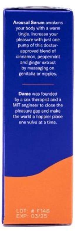 Dame Products - Arousal Serum — thumbnail 4