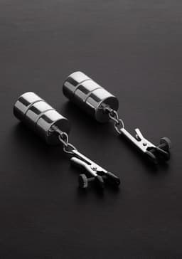 Triune - 2 Adjustable Nipple Clamps+Changable Weights — thumbnail 4