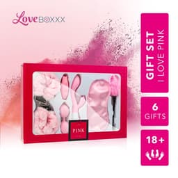 Loveboxxx - I Love Pink Cadeauset - 6 Delige Cadeauset - Geschenkset Vrouwen en Koppels - Cadeau Vrouw en Koppels - Giftset Vrouw en Koppels - Erotisch - Roze — thumbnail 1