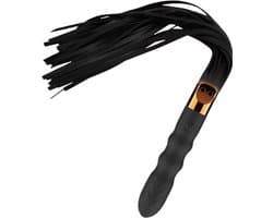 Dildo vibrator met zweep - BDSM - 10 standen - USB