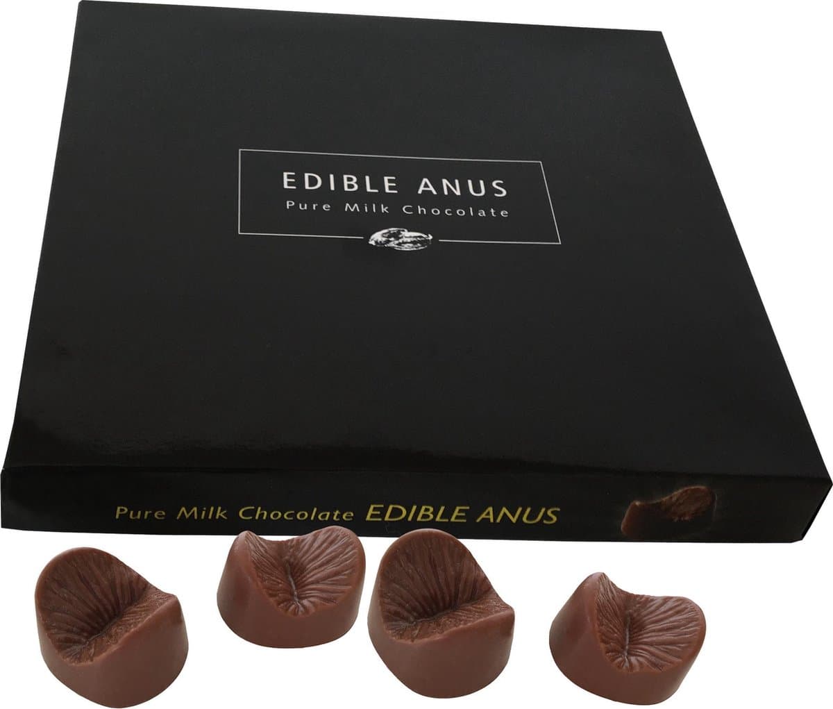 Eetbare anus chocolaatjes - 80 gram — afbeelding 1