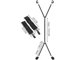 Finnacle - Bondage Set - Boeien voor Bed - Handboeien en Enkelboeien - Bondage - BDSM - Erotische Accessoire - Cadeau
