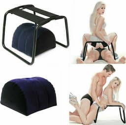 Seks stoel BDSM | Standjes en posities | Seks meubel | Inclusief driehoekig kussen | Bounce | Luxe materialen — thumbnail 1