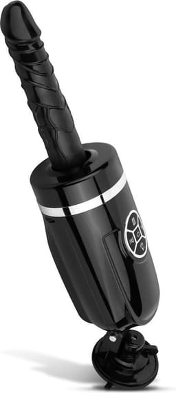 Teazers - Stotende en Vibrerende Dildo - Vibrators voor Vrouwen - Sex Toys voor Vrouwen - Dildo’s - Dildo met Zuignap - Zwart — thumbnail 4