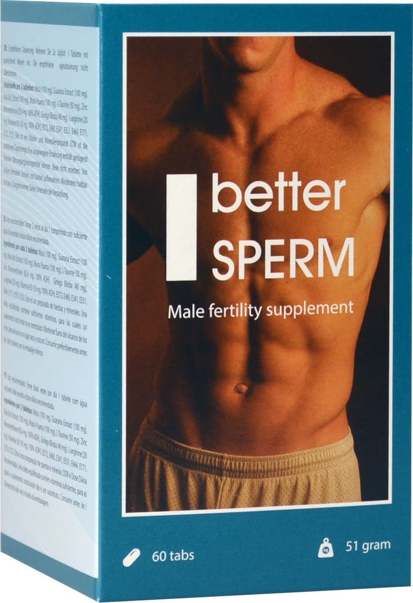 Betere Sperma - 60 stuks - Gunstig effect op de vruchtbaarheid — afbeelding 1