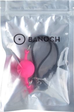 Banoch - ballgag siliconen small - roze Ø 3,5 cm - bdsm — thumbnail 3