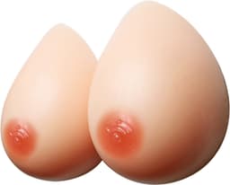 Borstprothese - 2-delige set - Cup B - 100% hypoallergene medische siliconen - kunstborst - Protheses - Kunstmatige Nep Borst - Valse Borsten - fake boobs - Kunst Borst - Siliconen Huid - Crossdresser - Transgender - Travestiet — thumbnail 5