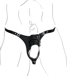 BamBella ® - Kuisheidskooi voor mannen - Kuisheids gordel man penis kooi — thumbnail 2