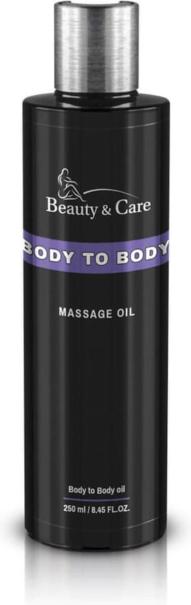 Body to Body Massage olie - Beauty & Care - 250 ml. new — afbeelding 1