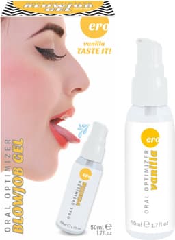 HOT Oral Optimizer - Deepthroat Gel - Vanilla - 2 fl oz / 50 ml — thumbnail 8