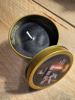 Massage kaars, Zwart, love gel, erotisch, sex, Toys4enjoy, Sensual Hot Wax — thumbnail 1
