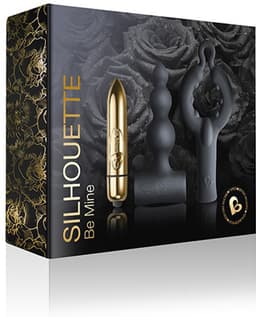 Rocks Off - Be Mine - Vibrator Cadeau Set - Bullet Vibrator met twee opzetstukken — thumbnail 13