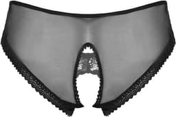 Open Sexy Heren Slip - Lingerie voor Mannen - Onderbroek - Ondergoed - Zwart — thumbnail 5