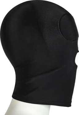 Banoch - Mask/1 hole Black - Spandex Masker - BDSM - Zwart — thumbnail 8
