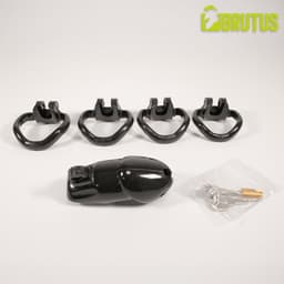 Brutus - Ergo - Chastity Cage Black - Ergonomisch - Stealth slot — thumbnail 2