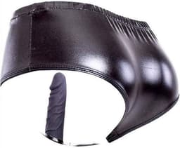 Erotische slip met dildo aan binnenzijde - Unisex - One size - Boxer - String — thumbnail 1
