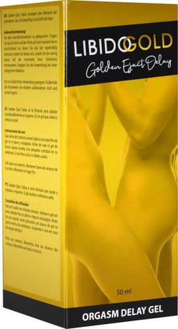 Libido Gold - Golden Ejact Delay - Orgasme uitstellen - 50 milliliter — thumbnail 2