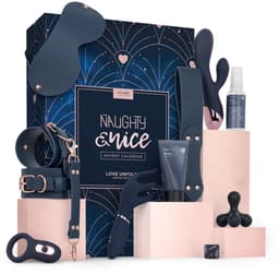 EasyToys x Loveboxxx 2025 Adventkalender - Naughty & Nice Advent Calendar - - Adventkalender volwassenen - Cadeau - Cadeau Man - Cadeau Vrouw - Giftset - Beauty - Adventskalenders - Kerst - Kerstcadeau - Adventskalender 2025 - Inhoud t.w.v. €500,- — thumbnail 1