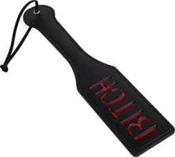 Banoch | Paddle Slap Bitch | Zwart PU Leer | BDSM — thumbnail 2