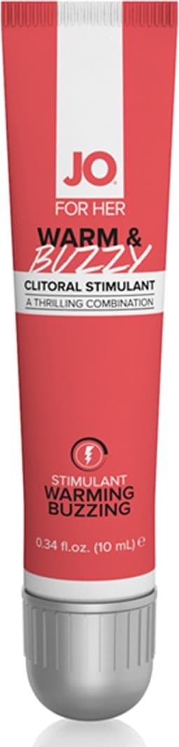 System JO - Warm & Buzzy Clitoris Gel - 10 ml — thumbnail 1