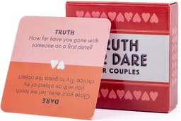 Truth Or Dare Spel - Waarheid Of Durven - Voor Koppels - Speelkaarten - Kaartspel - Rollenspel - Slaapkamer Spel - Erotisch Kaartspel - Intimiteits Kaarten - Mini Formaat - Couple Cardgame - Erotiek - Date Night - Geschenk - 51 Cards - — thumbnail 4