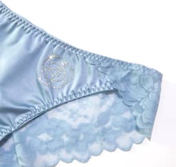 Luxe Satijnen vrouwen slip - Kant - Zijde - Naadloos - Erotisch getint - Ondergoed voor haar — thumbnail 4