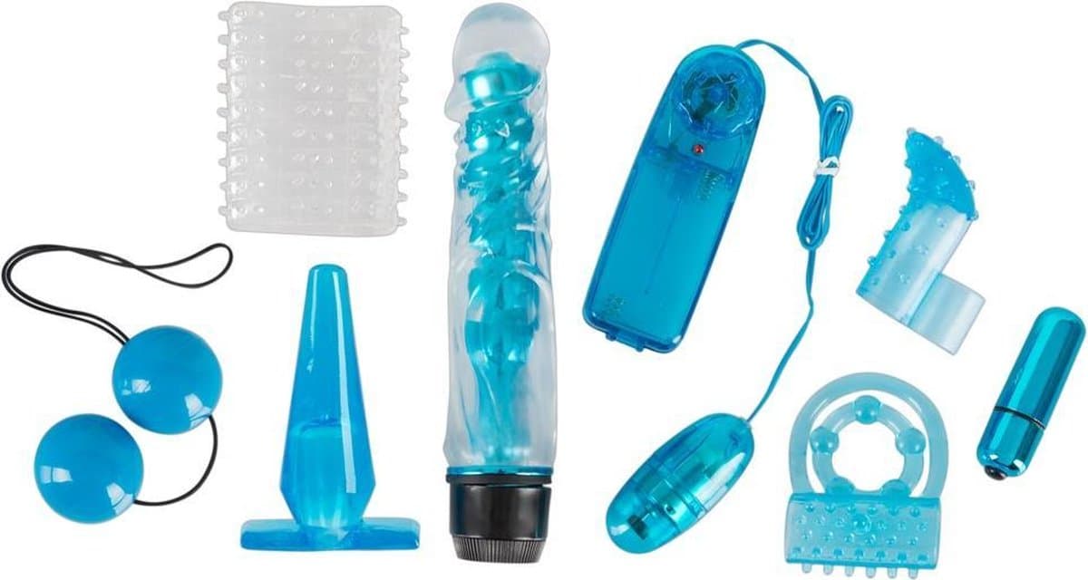 You2Toys – ‘Blue Appetizer’ 8 Delig set Compleet en Uitgebreid voor alle Liefhebbers – Blauw — afbeelding 1