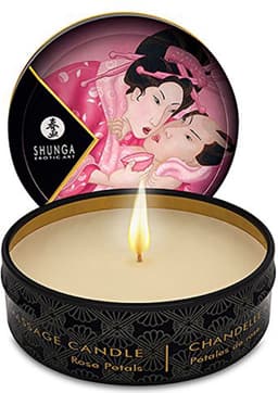 Shunga - Mini Massagekaars - Aphrodisia Rose Petals — thumbnail 3