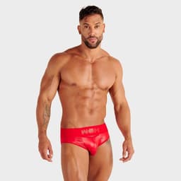WOH microfiber herenslip night universe rood — thumbnail 4
