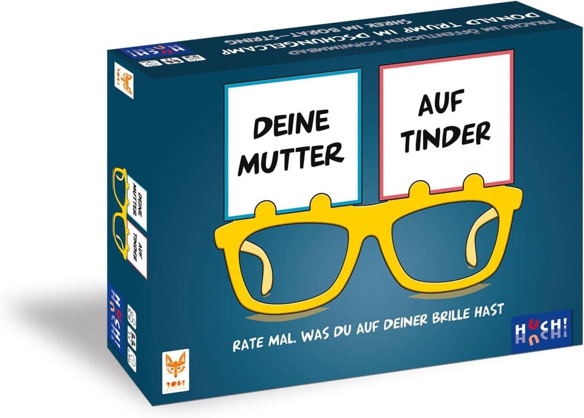 Raadspel - Partyspel - Feestactiviteit - Grappige Combinaties - 16.5 x 5.5 cm - Meerkleurig — afbeelding 1